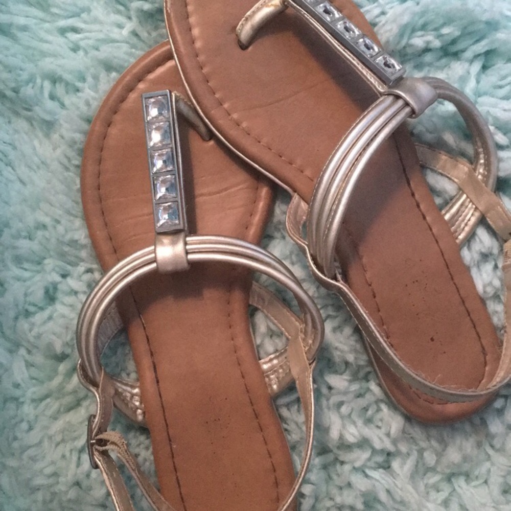Sequin Sandals